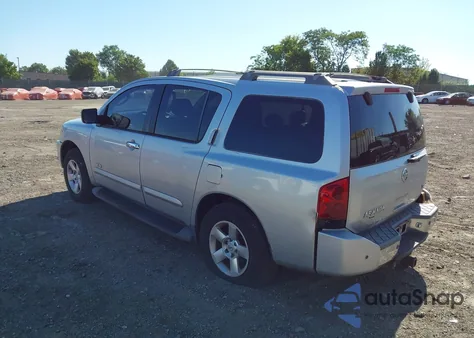 2007 Nissan Armada Se из США, поврежденный, VIN 5N1AA08C47N711466